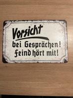 WW2 duits bordje, Verzamelen, Militaria | Tweede Wereldoorlog, Ophalen of Verzenden