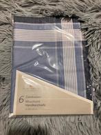 6 zakdoeken 40x40 Jules Clarysse, Ophalen, Nieuw