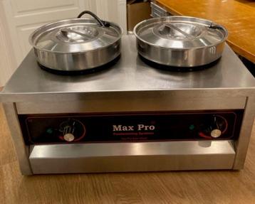 Max Pro Bain Marie Two Pot