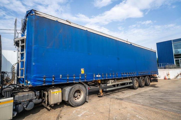 Schmitz Cargobull SCS27 + TAUT VRAC (bj 2007), Auto's, Vrachtwagens, Bedrijf, Te koop, Aanhangers en Opleggers, Overige brandstoffen