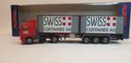 ALBEDO vrachtwagen Volvo  Swiss cotainer ag 1/87, Overige merken, Ophalen of Verzenden, Bus of Vrachtwagen, Zo goed als nieuw