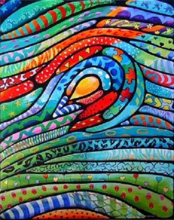 Kunsthandel Gennep - "Fingerprint 3" beschikbaar voor biedingen