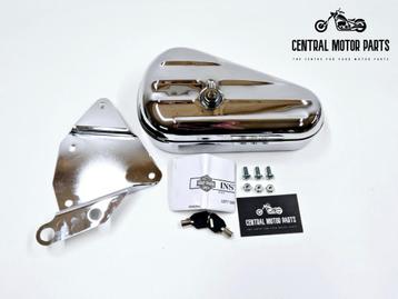 Teardrop Toolbox Chroom Softail 2000-2006 beschikbaar voor biedingen