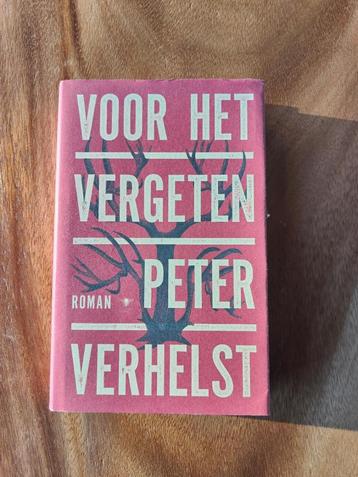 Boek Peter Verhelst "Voor het vergeten" beschikbaar voor biedingen