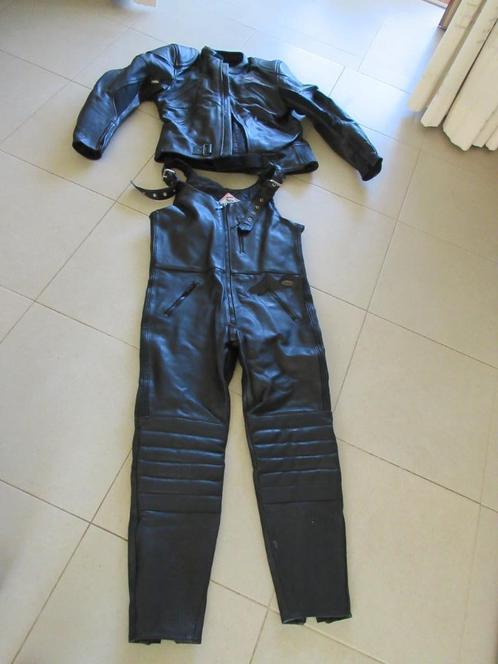 Lederen motorpak RICHA maat 58 echt leder motor vest broek, Motoren, Kleding | Motorkleding, Broek | leer, Ophalen