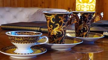 Versace Rosenthal Barocco, porcelaine et or, Antiek en Kunst, Ophalen of Verzenden