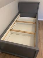 Lit simple Napoli Pebble Grey 90x200cm, 90 cm, Gris, Enlèvement, 200 cm