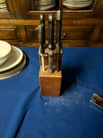 Messen blok + messen, Ophalen, Zo goed als nieuw