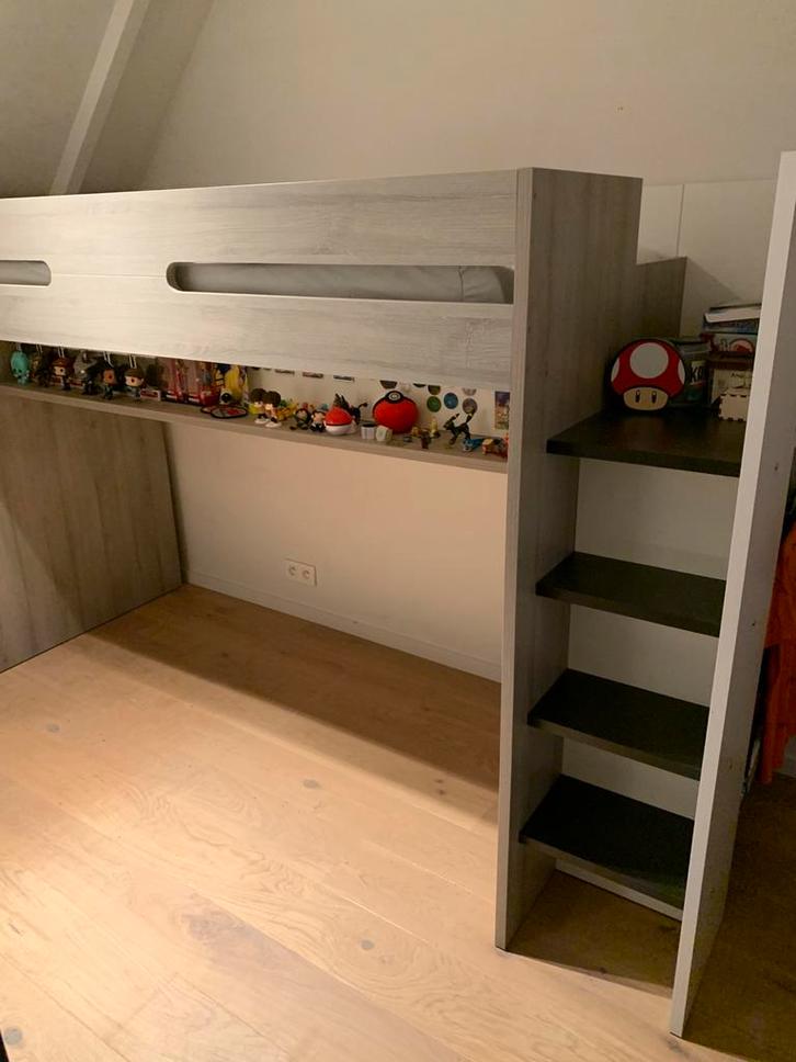 Hoogslaper, Kinderen en Baby's, Kinderkamer | Stapelbedden en Hoogslapers, Zo goed als nieuw, Hoogslaper, Ophalen