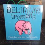 publicité DELIRIUM, Enlèvement ou Envoi, Utilisé, Panneau, Plaque ou Plaquette publicitaire, Autres marques