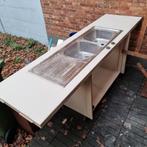 Metalen lavabo met werkblad van keuken, Ophalen, Gebruikt, Overige typen