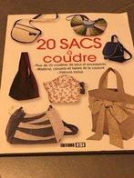 Livre couture "20 sacs à coudre", Hobby en Vrije tijd, Naaien en Fournituren, Ophalen of Verzenden, Zo goed als nieuw, Overige typen