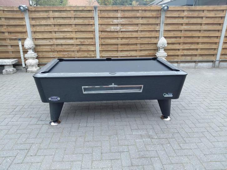 poolbiljart sam bison, Sport en Fitness, Biljarten en Poolen, Zo goed als nieuw, Pooltafel, Ophalen