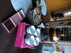 Vintage volledige fondueset ,6 personen, Ophalen, Zo goed als nieuw, Brander, Fondueset