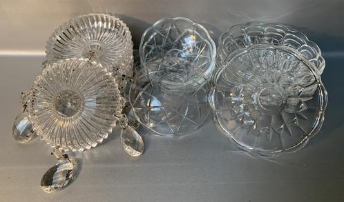 Kristal onderdelen luchter - luster of kandelaars, Antiek en Kunst, Antiek | Verlichting, Ophalen of Verzenden