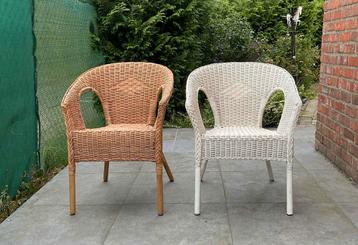 Fauteuils rotin, Enlèvement, Utilisé