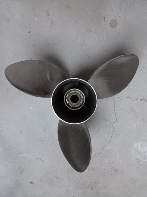 Rvs propeller solas scorpion, Watersport en Boten, Bootonderdelen, Zo goed als nieuw, Ophalen