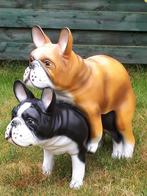 Honden,Franse Bulldogs French-style,love dogs, Ophalen, Nieuw, Kunststof, Dierenbeeld