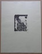 MARCEL NOTEBAERT / FIGURATIE / ZW-W LITHO / 66x51cm / SIG, Antiek en Kunst, Ophalen of Verzenden