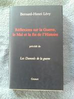 "Réflexions sur la Guerre, le Mal et la fin de l'Histoire", Bernard-Henri Lévy, Général, Enlèvement ou Envoi, Neuf