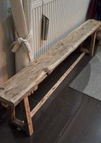 Houten bankje, Ophalen, Zo goed als nieuw, Hout