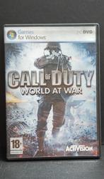 Call of Duty World At War PCDVD, À partir de 18 ans, Shooter, Enlèvement ou Envoi, Neuf