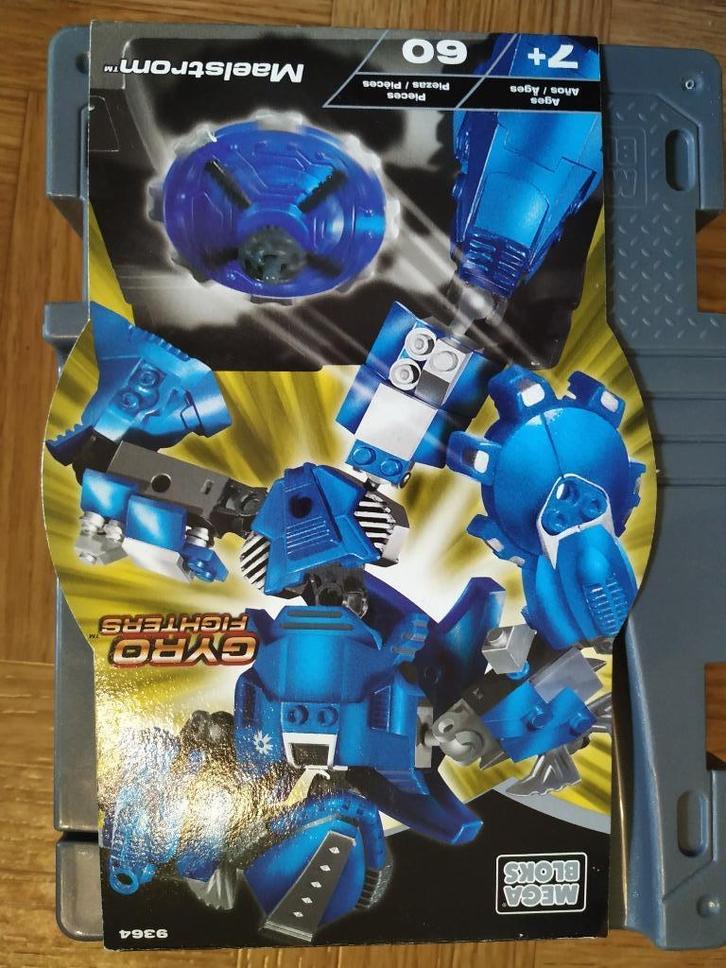 megablocks nr 9364 gyro fighters robot 60stuks splinternieuw, Kinderen en Baby's, Speelgoed | Educatief en Creatief, Nieuw, Ophalen of Verzenden