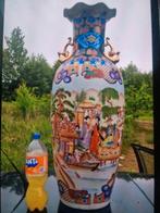 Grote handbeschilderde chinese vaas antiek, Ophalen of Verzenden