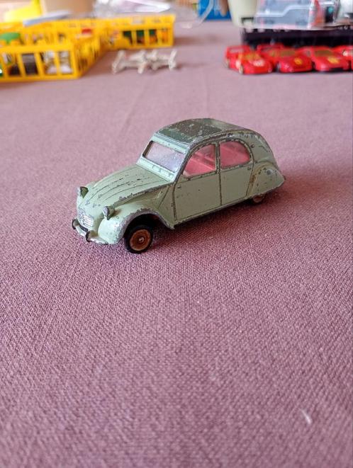 Dinky Toys France 2CV, Hobby en Vrije tijd, Modelauto's | 1:43, Gebruikt, Dinky Toys, Ophalen of Verzenden