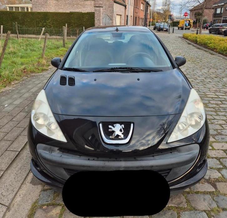 Peugeot 206+ 1100 zwart, Auto's, Peugeot, Particulier, 206+, Airbags, Airconditioning, Centrale vergrendeling, Elektrische ramen