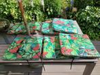 LOT DE 8 COUSSINS FLEURIS, Utilisé, Enlèvement ou Envoi