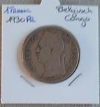 Congo belge 1 franc 1930 Fr, Enlèvement ou Envoi