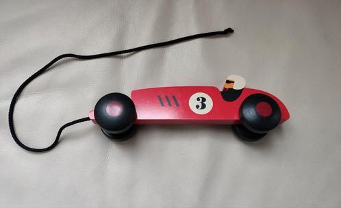 Houten trekauto, Kinderen en Baby's, Speelgoed | Houten speelgoed, Gebruikt, Duw- of Trekspeelgoed, Ophalen of Verzenden