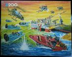 puzzle MB Arme Force GI JOE 1989, 4 tot 6 jaar, Gebruikt, Meer dan 50 stukjes, Ophalen
