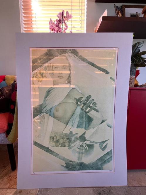 Pol MARA zeefdruk, Antiek en Kunst, Kunst | Litho's en Zeefdrukken, Ophalen