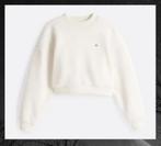 Tommy Jeans Teddy Fleece Oversized Sweatshirt (XS) wit, Kleding | Dames, Tommy hilfiger, Wit, Nieuw, Ophalen of Verzenden