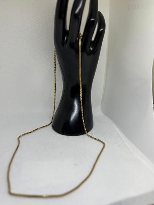 Chaîne collier en or 18 carats 20,70 gr  L70,5 cm, Handtassen en Accessoires, Kettingen, Zo goed als nieuw, Goud, Goud, Ophalen of Verzenden