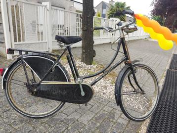 Vélo vintage « Old Veteran » pour filles mesurant jusqu'à +/