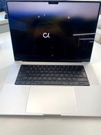 Macbook pro 2021 M1 16gb 512gb SSD, Qwerty, 512 GB, Zo goed als nieuw, 16 inch