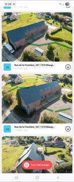 Te koop schuur van 95m² op de begane grond verdeeld over 3 v, Provincie Henegouwen, Overige soorten, Blaugies, dour, 500 tot 1000 m²