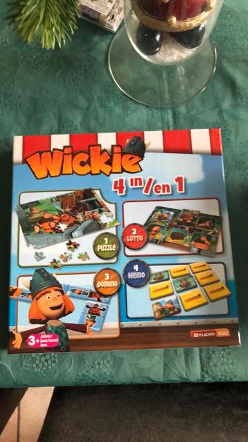 Spellendoos wickie 4 in 1, Enlèvement, Comme neuf, Découverte
