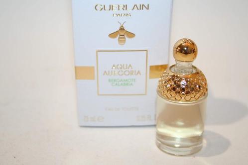 Miniature Guerlain Aqua Allegoria Bergamote/ Calabria 7,5 ml, Collections, Parfums, Neuf, Miniature, Plein, Enlèvement