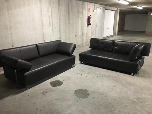 Moderne Lederen salon FSM Velas ( de sede) bruin MOET WEG, Huis en Inrichting, Zetels | Complete zithoeken, Zo goed als nieuw