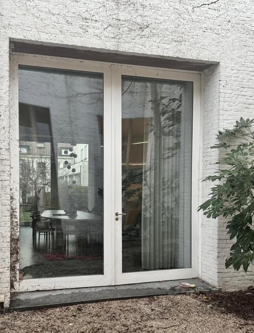 afrormosia houten raamkozijnen wit gelakt - super isolerend, Doe-het-zelf en Bouw, Raamkozijnen en Schuifdeuren, Gebruikt, Raamkozijn
