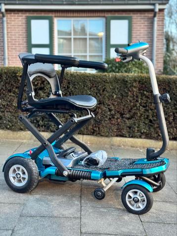 Voiturette électrique pliable Skyline Brio Scootmobiel lège, Divers, Enlèvement ou Envoi, Pliant, Comme neuf, Fauteuil roulant électrique
