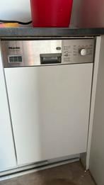 Miele vaatwas 45cm breedt, Elektronische apparatuur, Vaatwasmachines, Ophalen, Gebruikt, Minder dan 85 cm, Inbouw