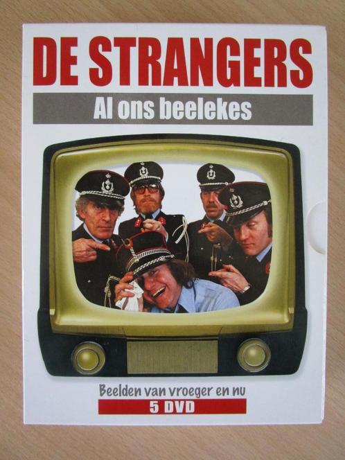 DE STRANGERS = AL ONS BEELEKES VAN VROEGER EN NU(5 DVD'S), Cd's en Dvd's, Dvd's | Tv en Series, Zo goed als nieuw, Komedie, Boxset
