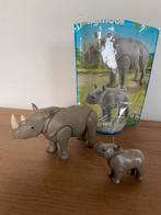 Neushoorn met jong Playmobil 6638, Enfants & Bébés, Jouets | Playmobil, Enlèvement, Comme neuf