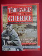 Témoignages de guerre 1939-1945., Verzamelen, Boek of Tijdschrift, Ophalen of Verzenden, Landmacht