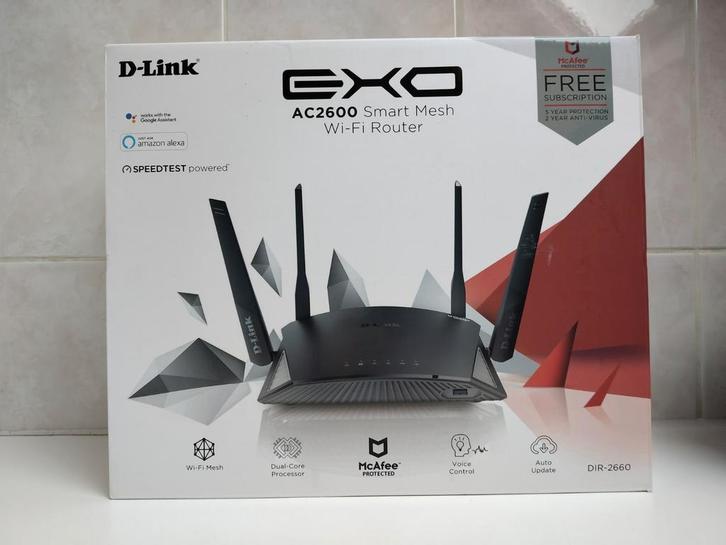 D-Link DIR-2660, Computers en Software, Routers en Modems, Zo goed als nieuw, Ophalen of Verzenden